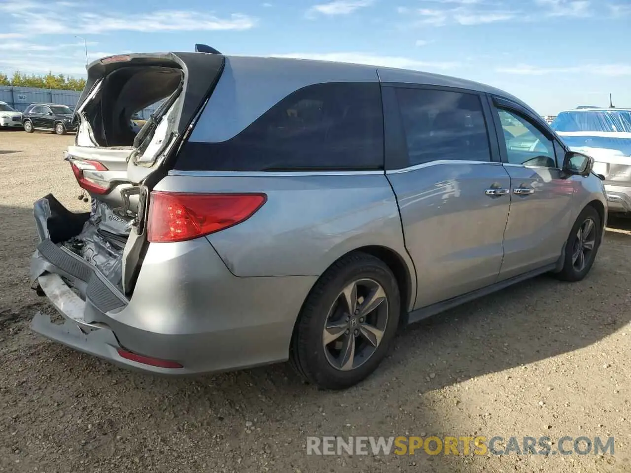3 Photograph of a damaged car 5FNRL6H49KB501188 HONDA All Models 2019