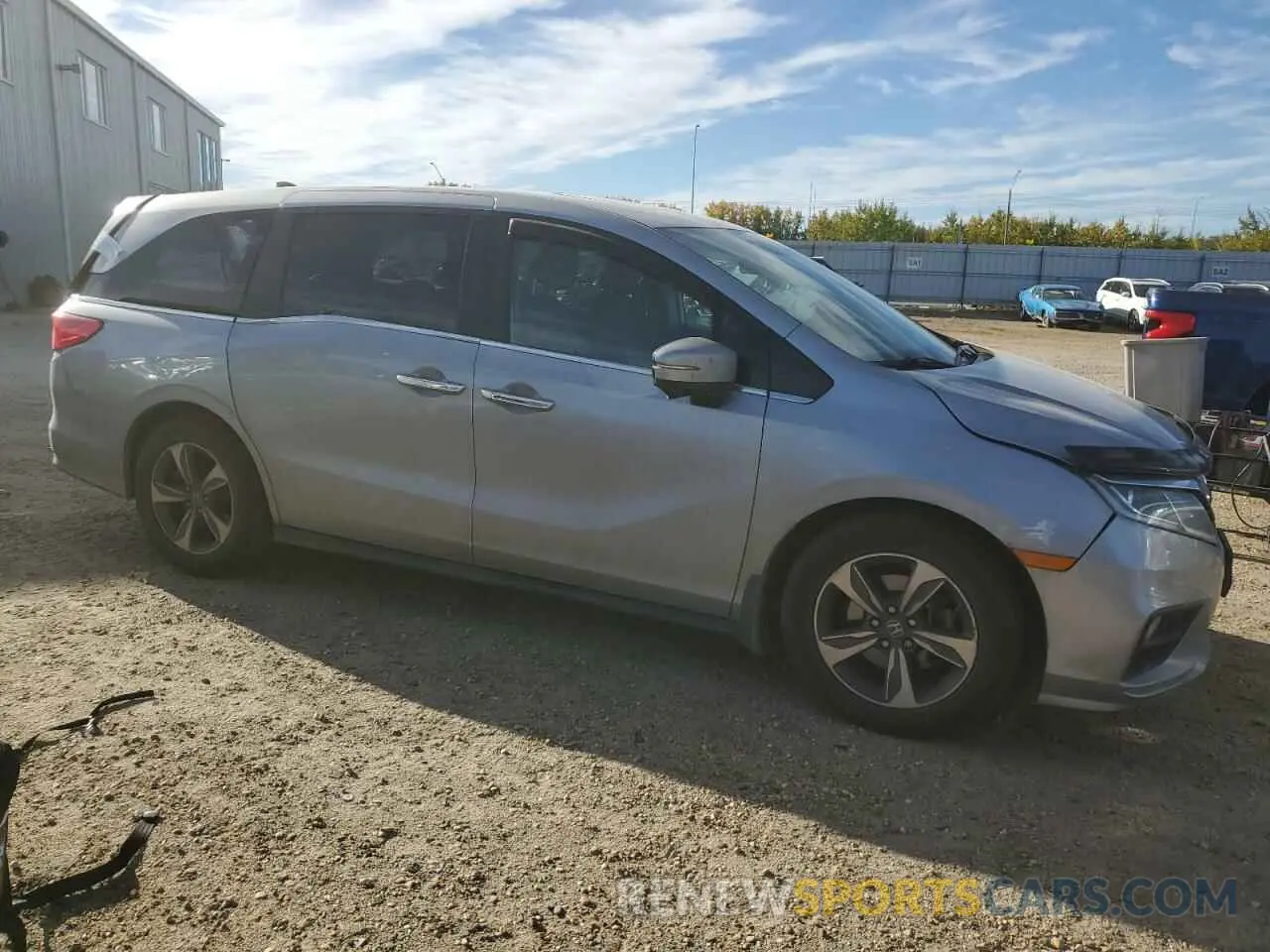 4 Photograph of a damaged car 5FNRL6H49KB501188 HONDA All Models 2019
