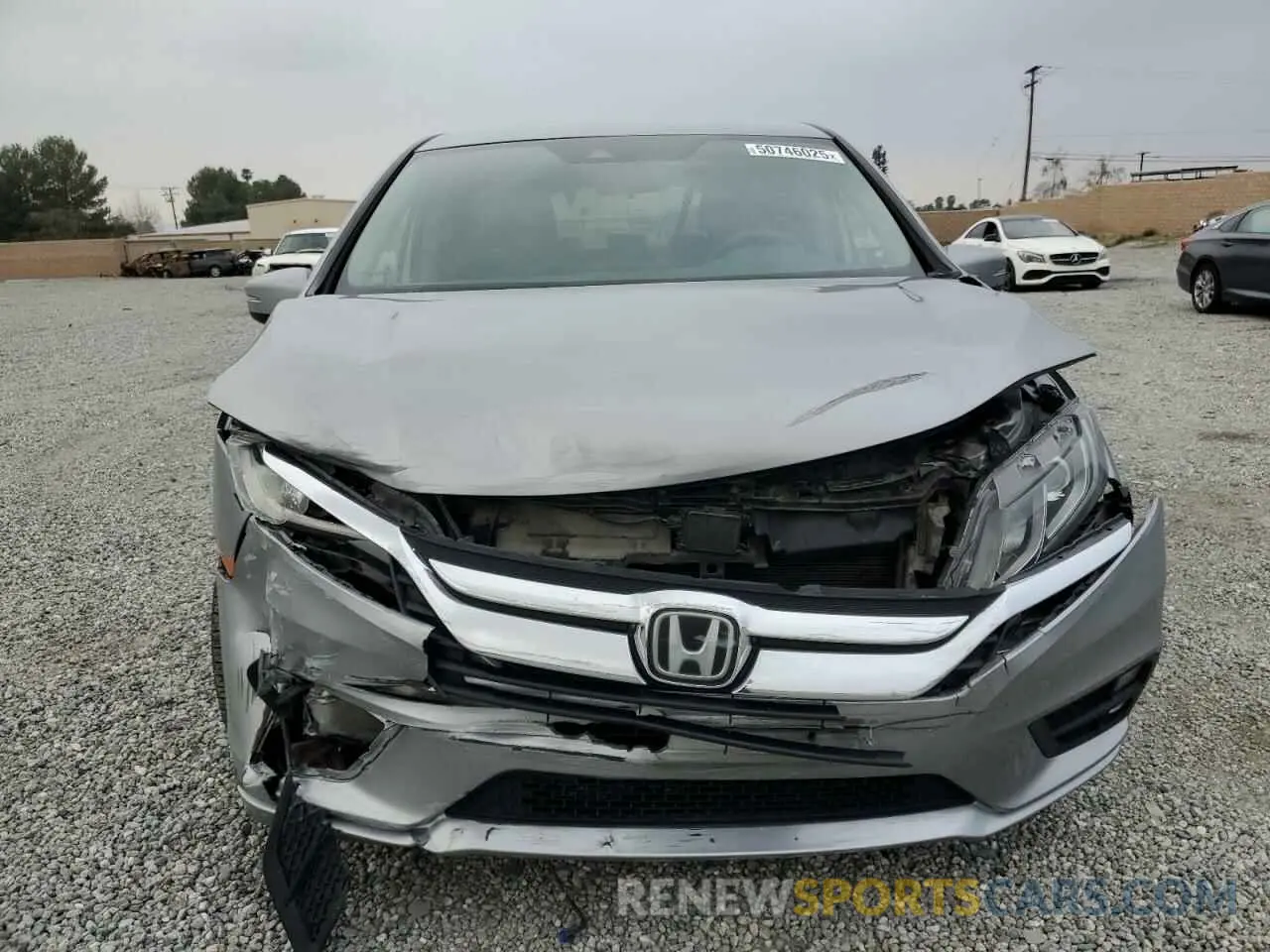 5 Photograph of a damaged car 5FNRL6H51KB018383 HONDA All Models 2019