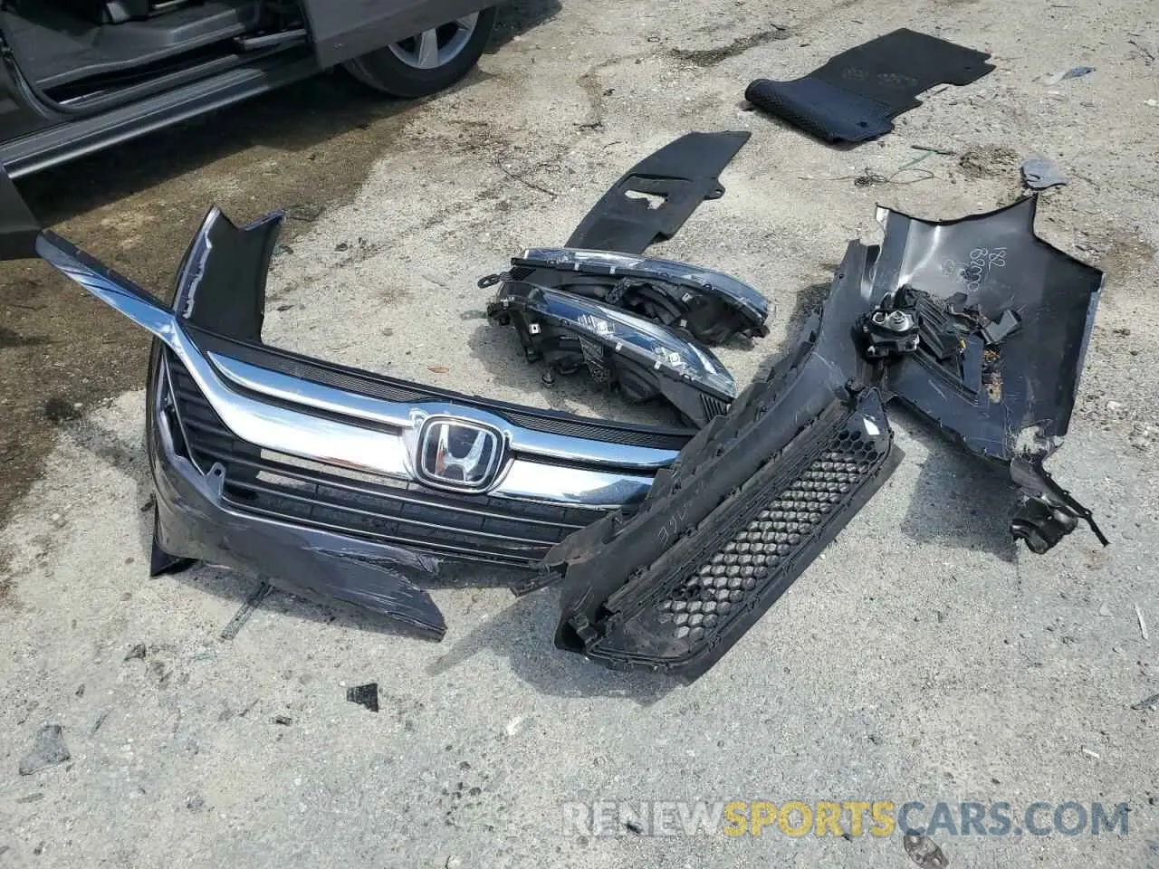 13 Photograph of a damaged car 5FNRL6H51KB056583 HONDA All Models 2019
