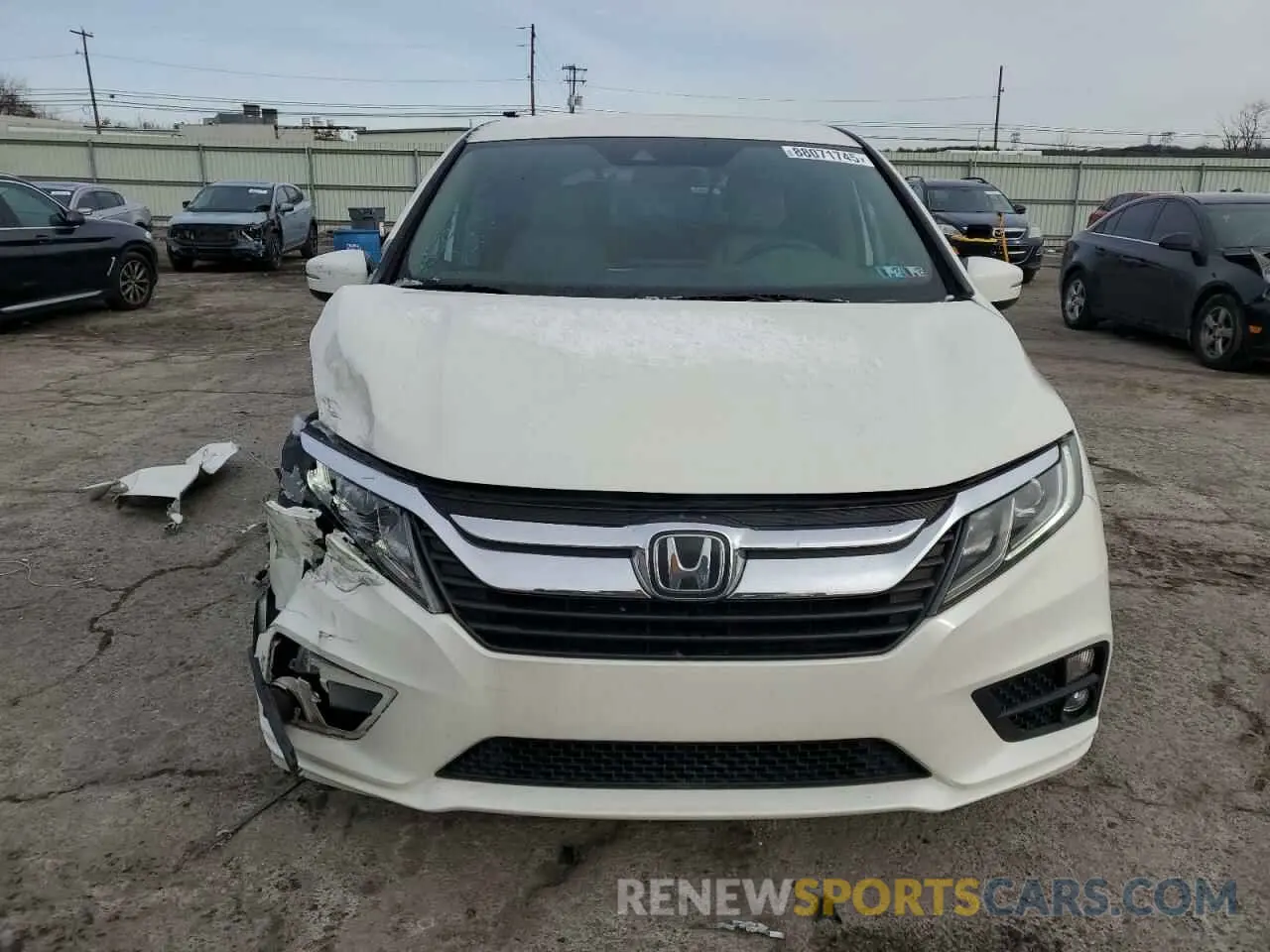 5 Photograph of a damaged car 5FNRL6H56KB035258 HONDA All Models 2019