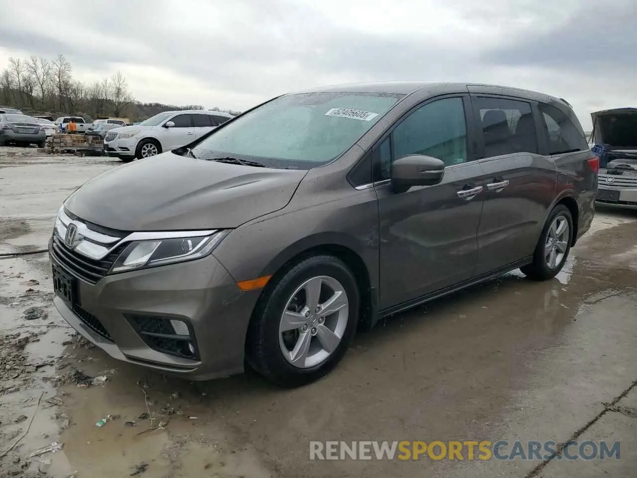 1 Photograph of a damaged car 5FNRL6H56KB097386 HONDA All Models 2019