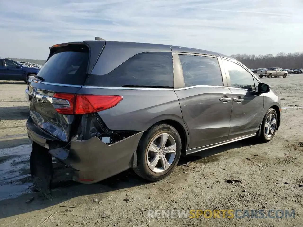 3 Photograph of a damaged car 5FNRL6H57KB002771 HONDA All Models 2019