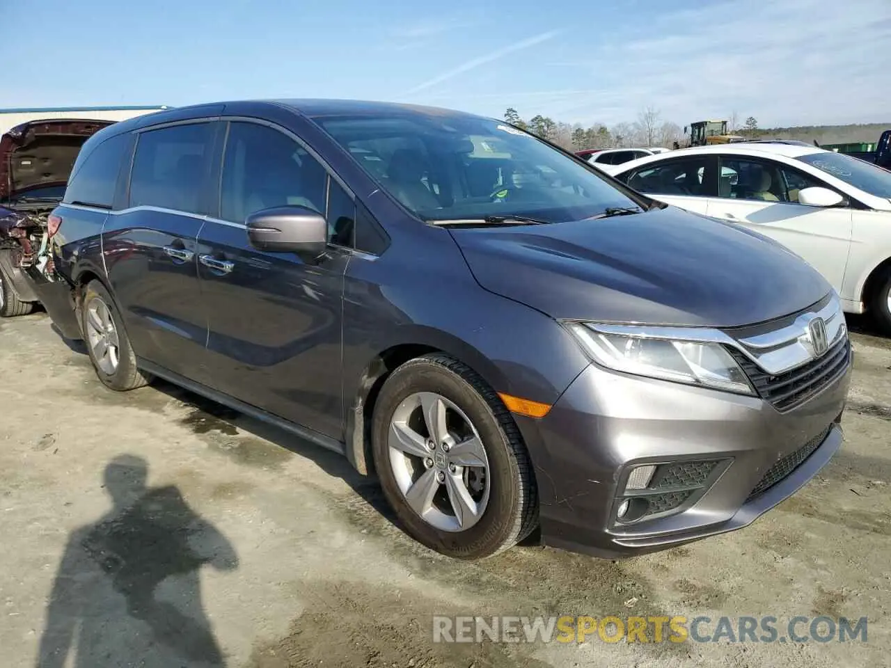 4 Photograph of a damaged car 5FNRL6H57KB002771 HONDA All Models 2019
