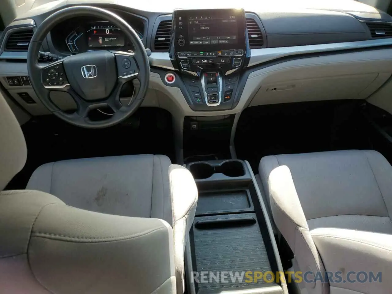 8 Photograph of a damaged car 5FNRL6H57KB002771 HONDA All Models 2019