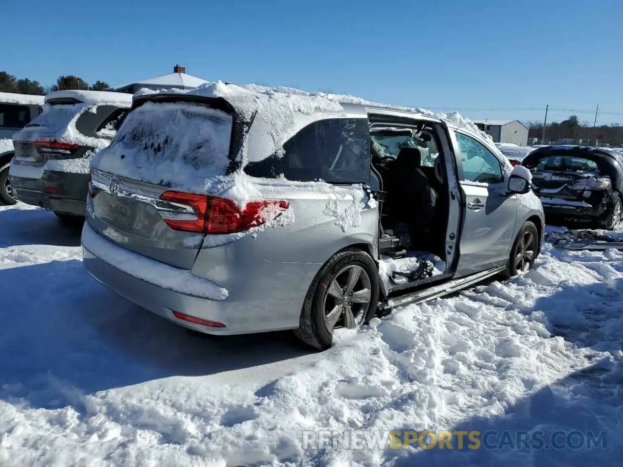 3 Photograph of a damaged car 5FNRL6H57KB114194 HONDA All Models 2019