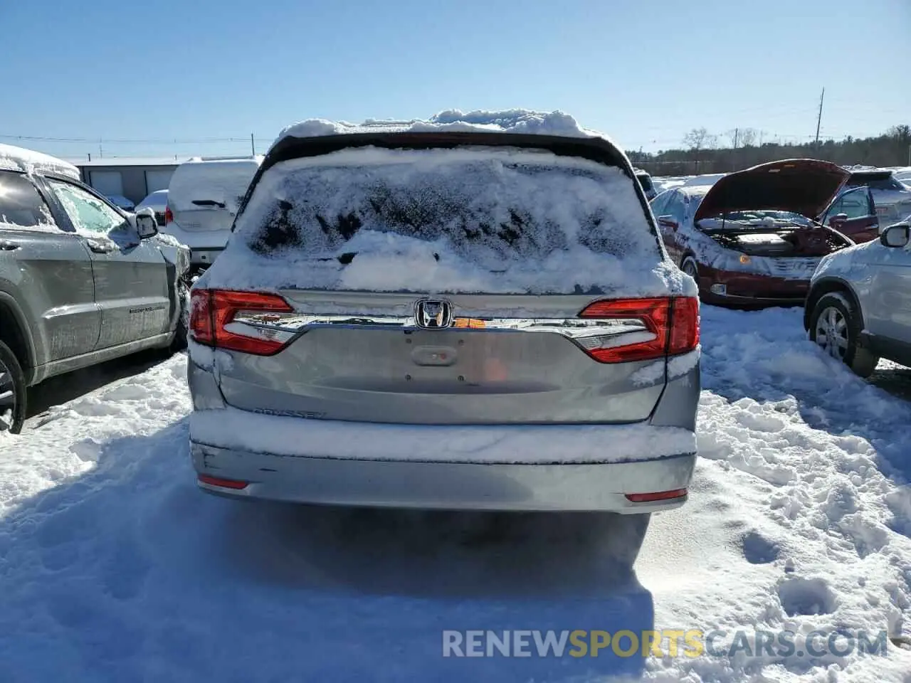 6 Photograph of a damaged car 5FNRL6H57KB114194 HONDA All Models 2019