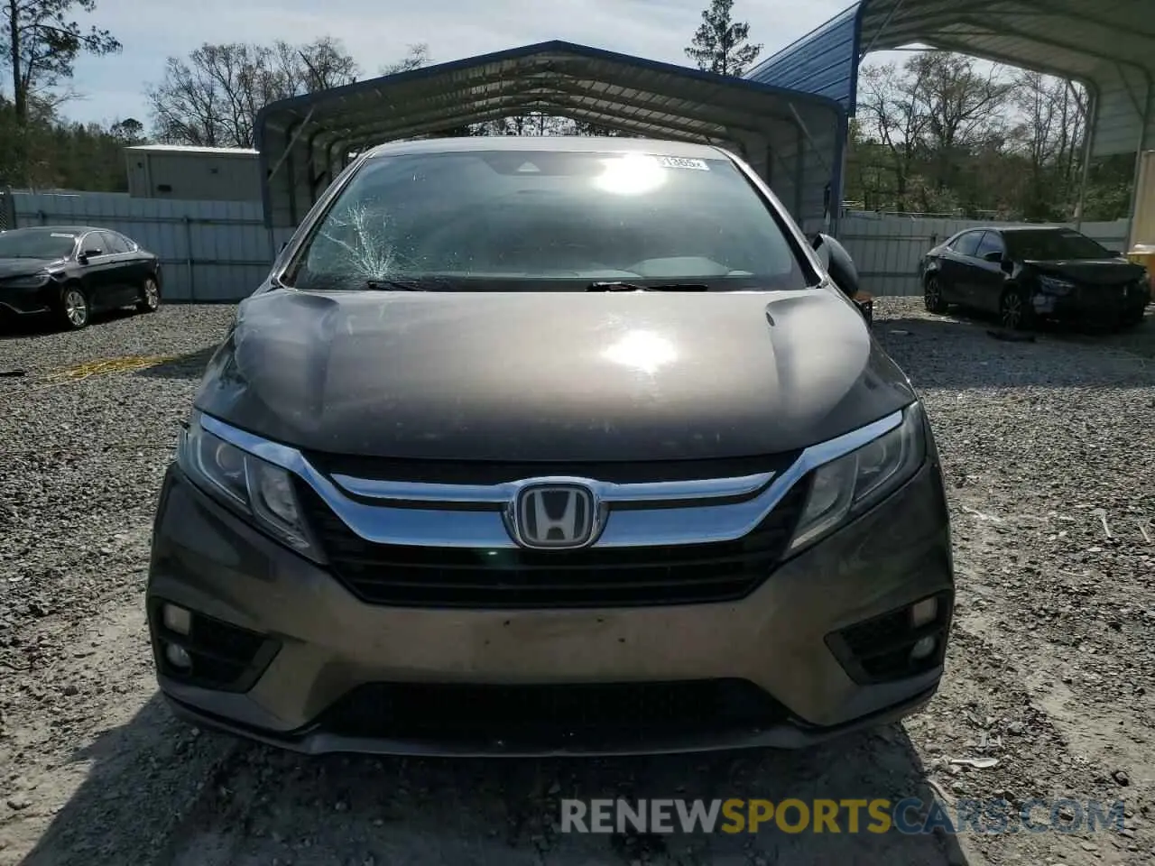 5 Photograph of a damaged car 5FNRL6H5XKB124945 HONDA All Models 2019