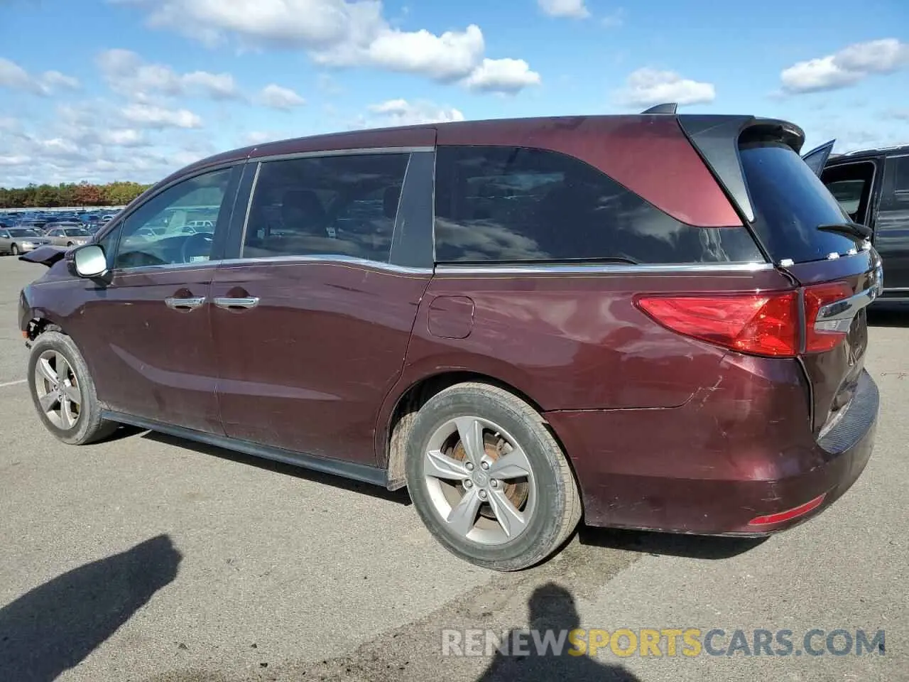 2 Photograph of a damaged car 5FNRL6H70KB072288 HONDA All Models 2019