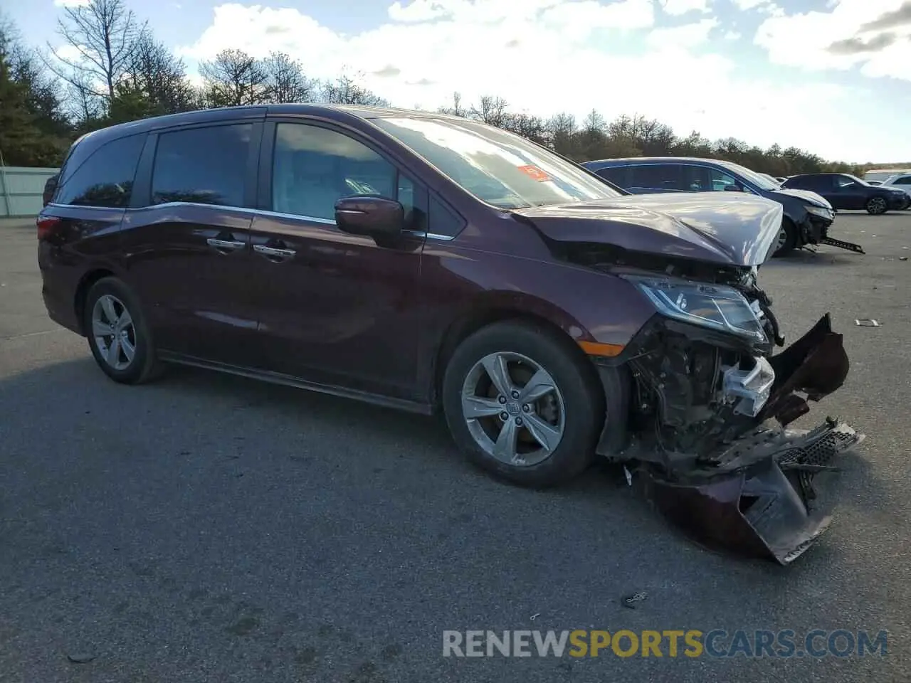 4 Photograph of a damaged car 5FNRL6H70KB072288 HONDA All Models 2019