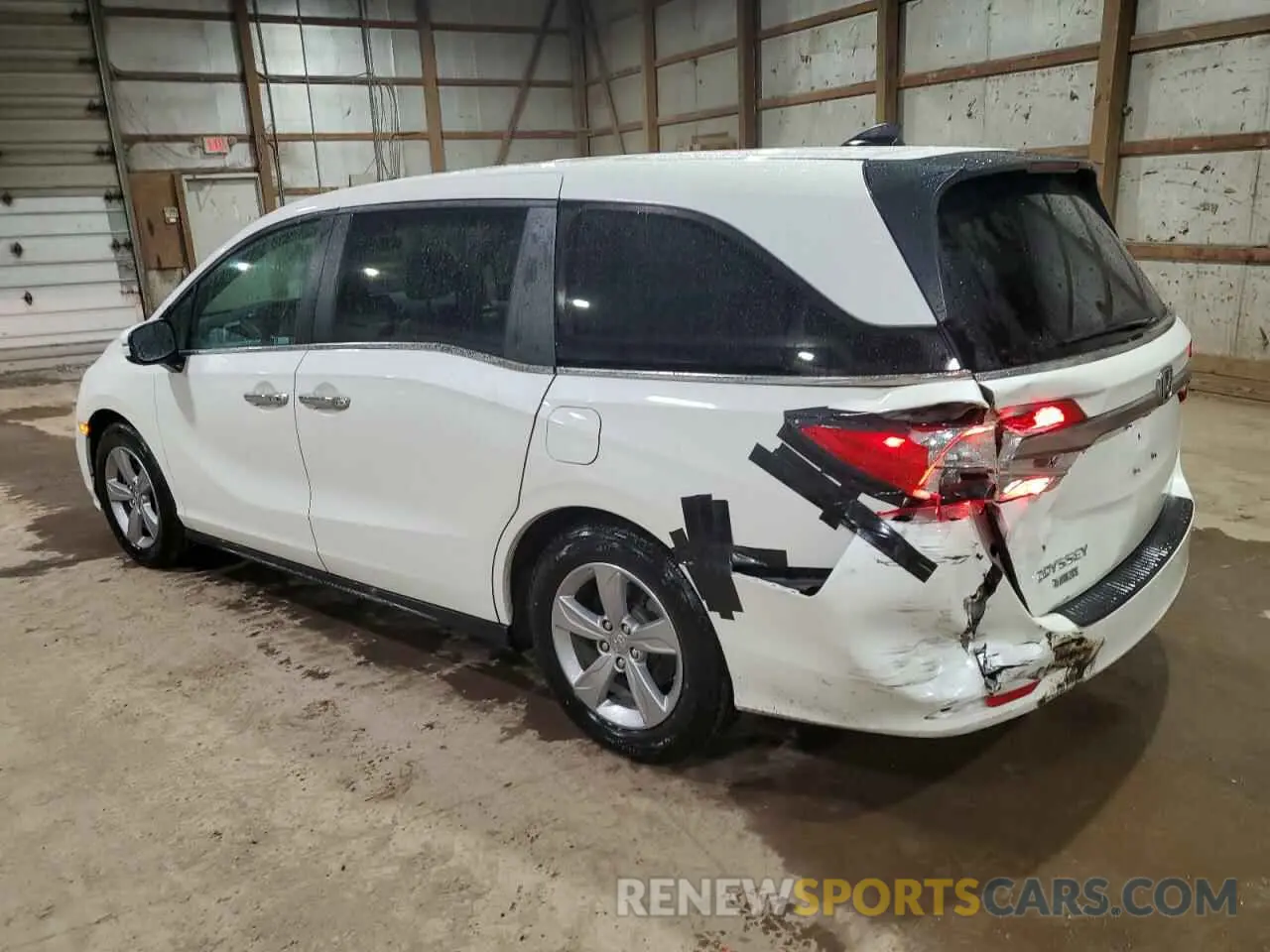 2 Photograph of a damaged car 5FNRL6H70KB120310 HONDA All Models 2019