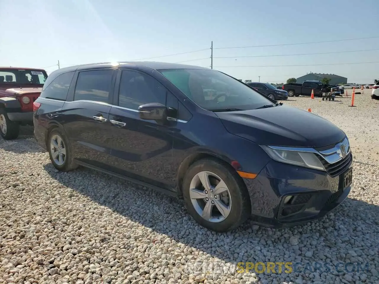 4 Photograph of a damaged car 5FNRL6H71KB086667 HONDA All Models 2019