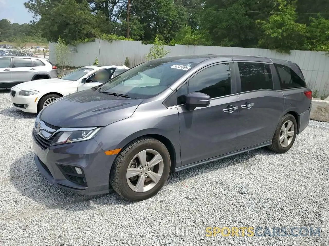 1 Photograph of a damaged car 5FNRL6H72KB012691 HONDA All Models 2019