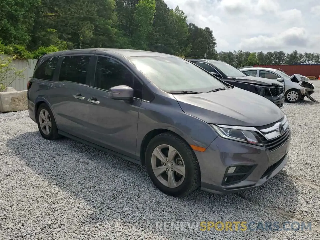 4 Photograph of a damaged car 5FNRL6H72KB012691 HONDA All Models 2019
