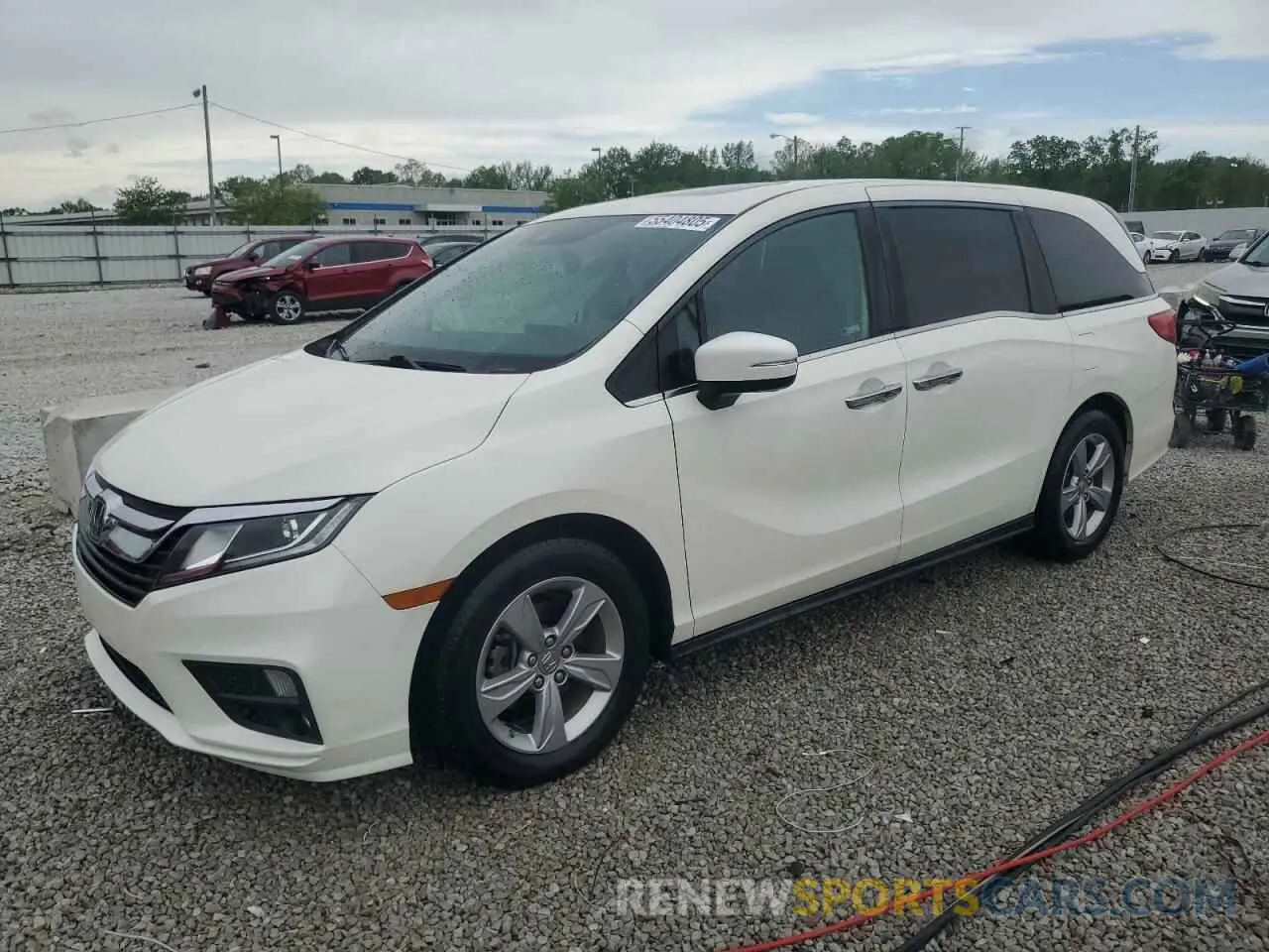 1 Photograph of a damaged car 5FNRL6H73KB067991 HONDA All Models 2019