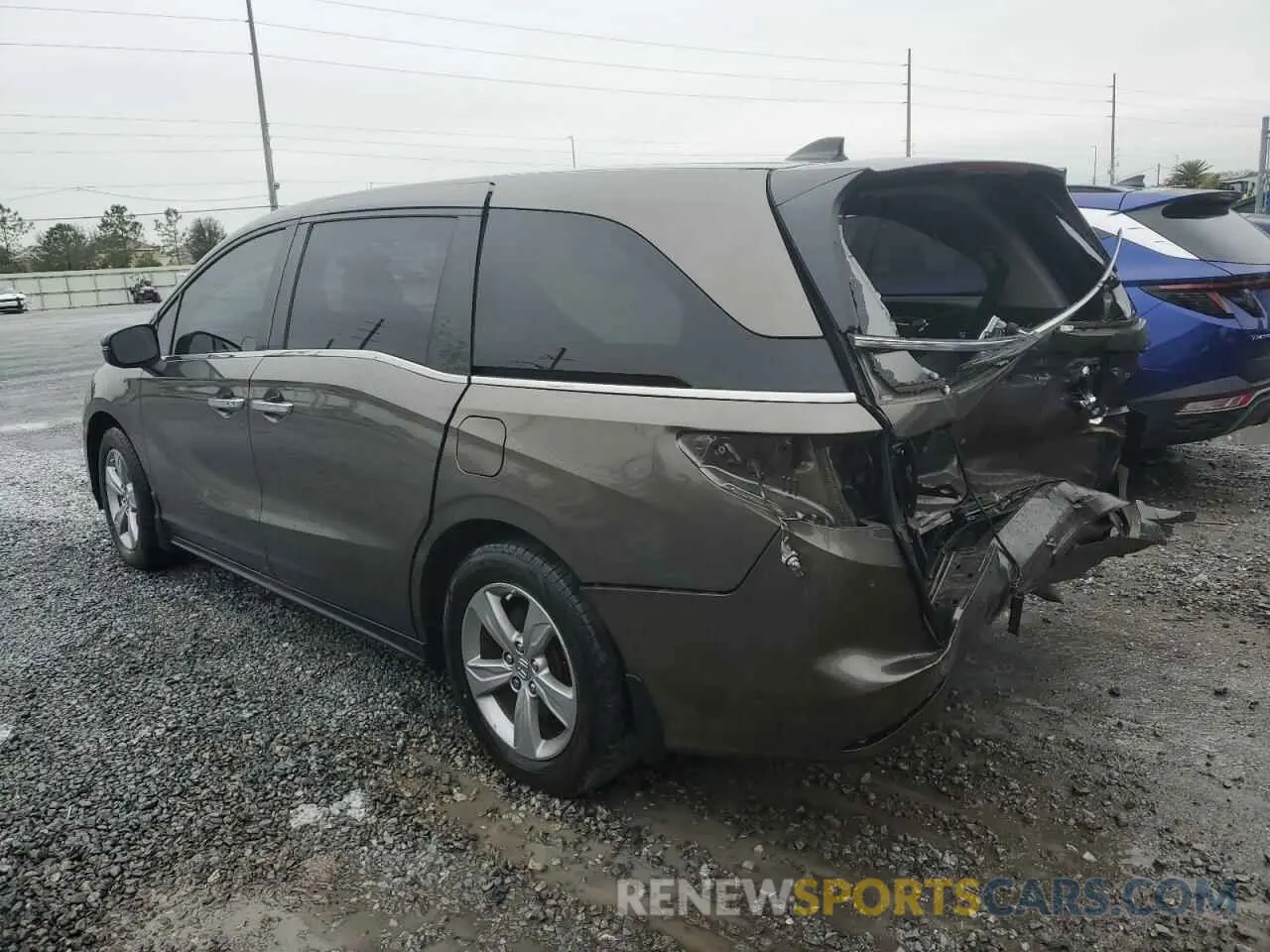 2 Фотография поврежденного автомобиля 5FNRL6H74KB099395 HONDA All Models 2019