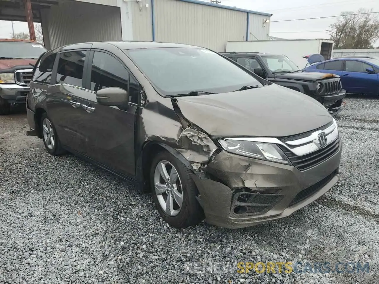 4 Фотография поврежденного автомобиля 5FNRL6H74KB099395 HONDA All Models 2019