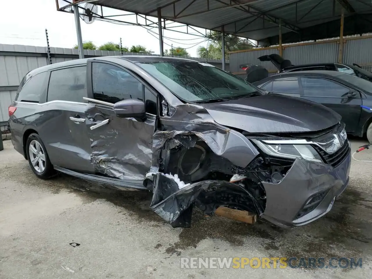 4 Фотография поврежденного автомобиля 5FNRL6H75KB004911 HONDA All Models 2019
