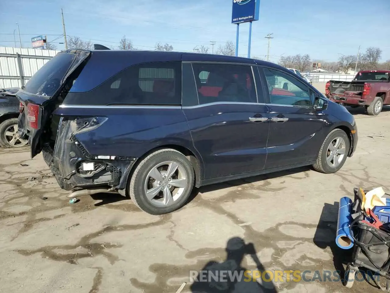 3 Photograph of a damaged car 5FNRL6H76KB009213 HONDA All Models 2019