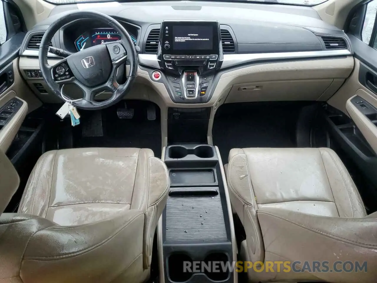8 Photograph of a damaged car 5FNRL6H76KB081819 HONDA All Models 2019