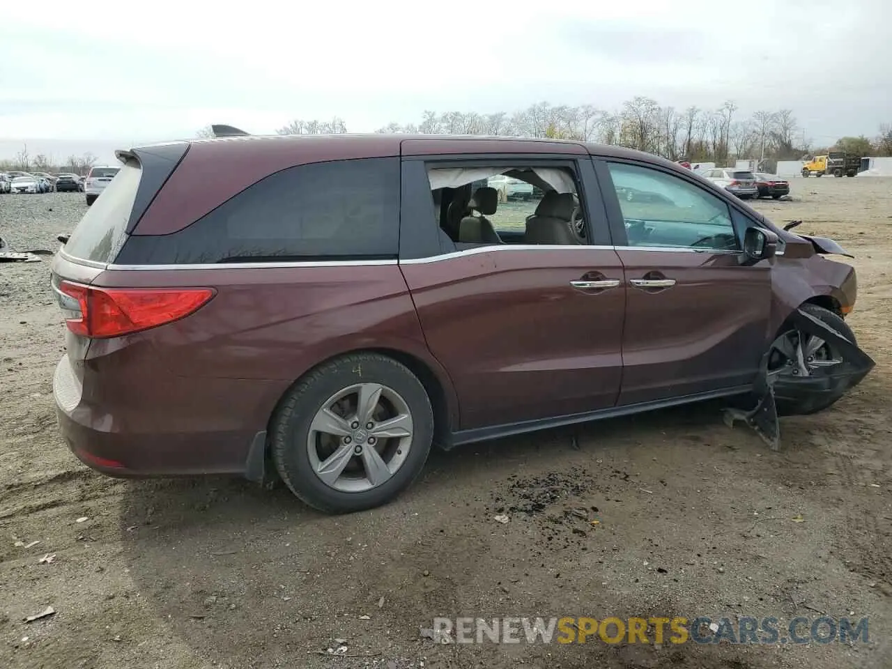 3 Photograph of a damaged car 5FNRL6H76KB084607 HONDA All Models 2019
