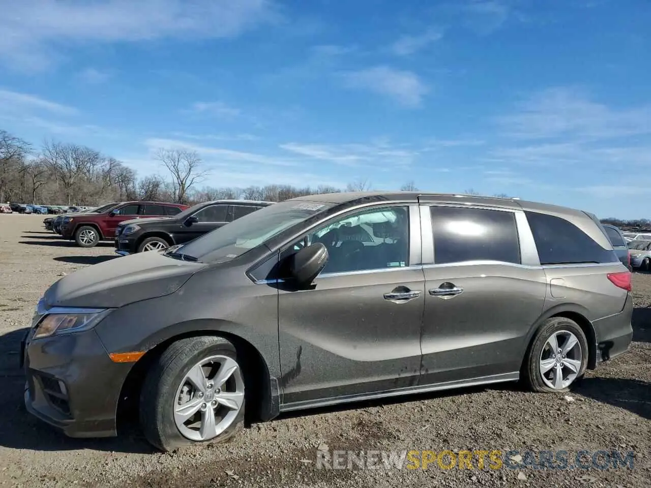 1 Photograph of a damaged car 5FNRL6H76KB122546 HONDA All Models 2019