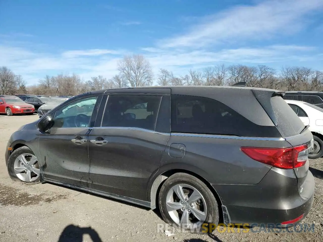 2 Photograph of a damaged car 5FNRL6H76KB122546 HONDA All Models 2019