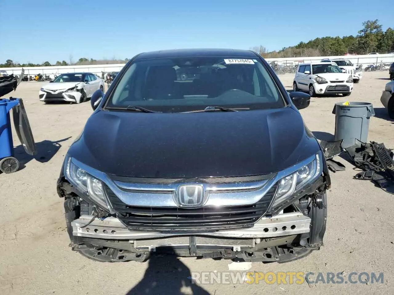 5 Photograph of a damaged car 5FNRL6H76KB129383 HONDA All Models 2019