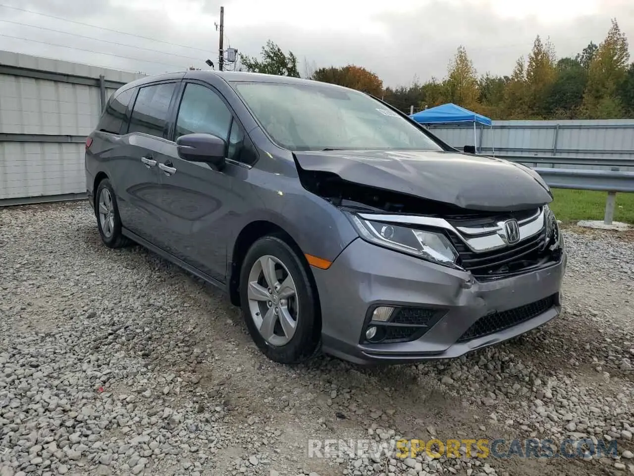 4 Photograph of a damaged car 5FNRL6H78KB018186 HONDA All Models 2019