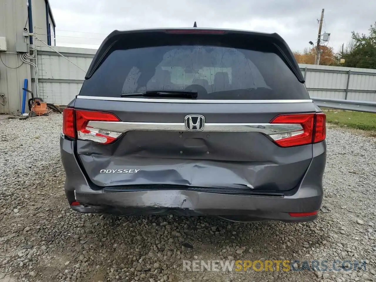 6 Photograph of a damaged car 5FNRL6H78KB018186 HONDA All Models 2019