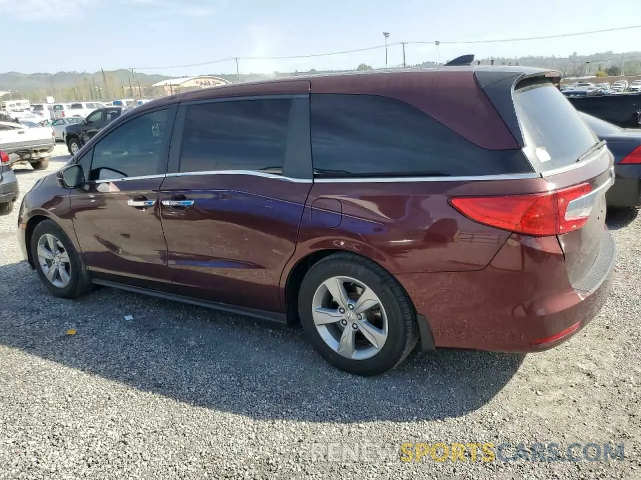 2 Photograph of a damaged car 5FNRL6H79KB030170 HONDA All Models 2019