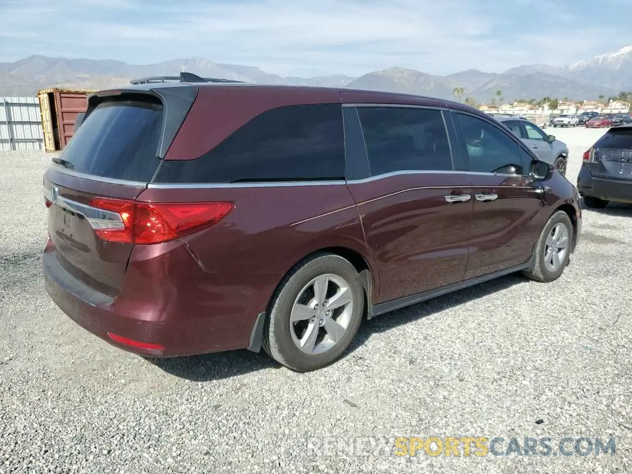 3 Photograph of a damaged car 5FNRL6H79KB030170 HONDA All Models 2019