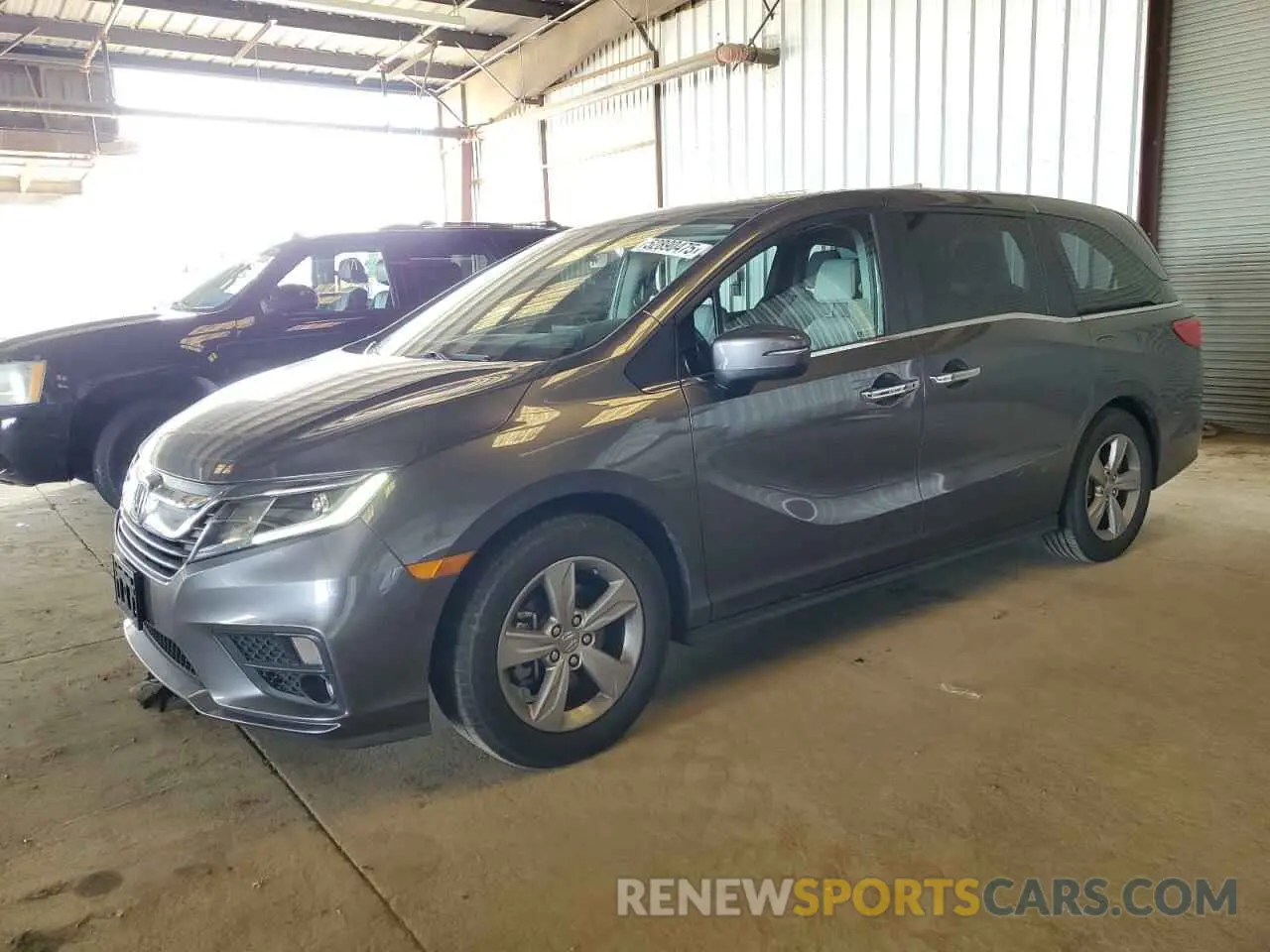 1 Photograph of a damaged car 5FNRL6H79KB069020 HONDA All Models 2019