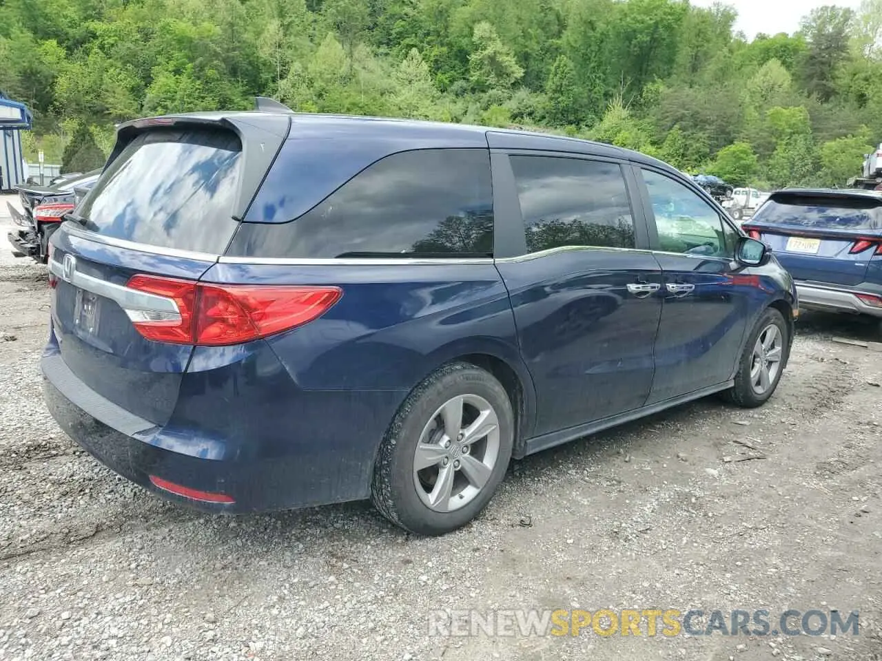 3 Photograph of a damaged car 5FNRL6H79KB136635 HONDA All Models 2019