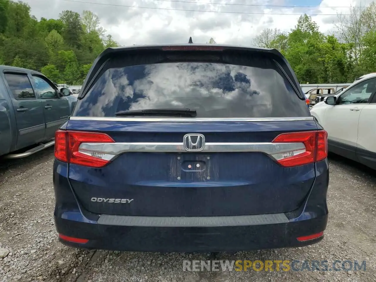 6 Photograph of a damaged car 5FNRL6H79KB136635 HONDA All Models 2019