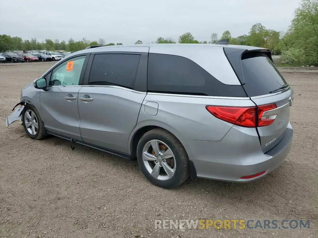 2 Photograph of a damaged car 5FNRL6H7XKB049729 HONDA All Models 2019