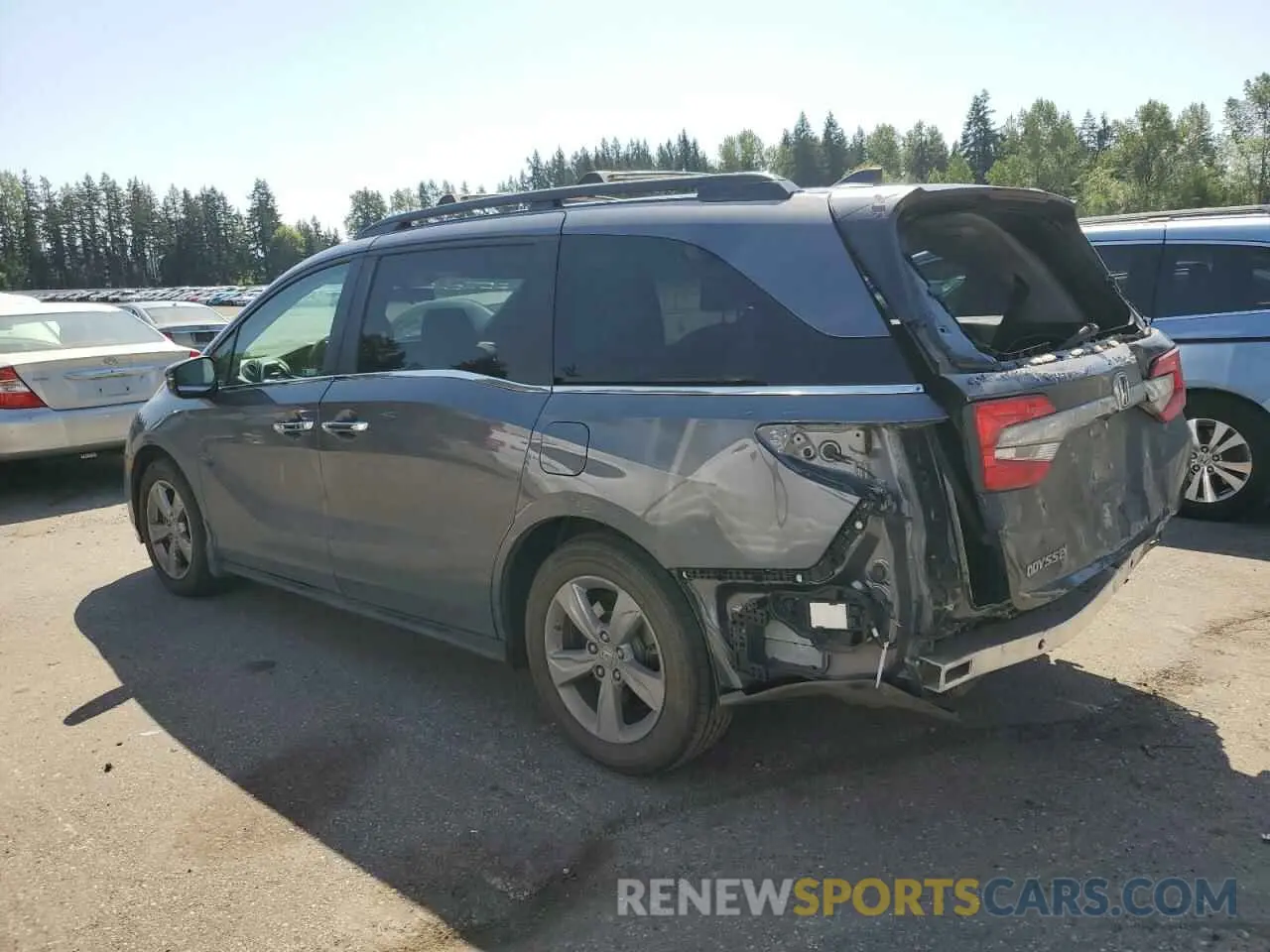 2 Photograph of a damaged car 5FNRL6H58LB036140 HONDA All Models 2020