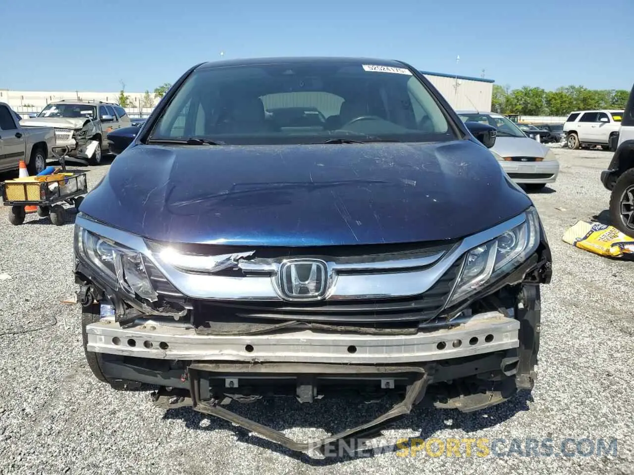 5 Photograph of a damaged car 5FNRL6H70LB069215 HONDA All Models 2020