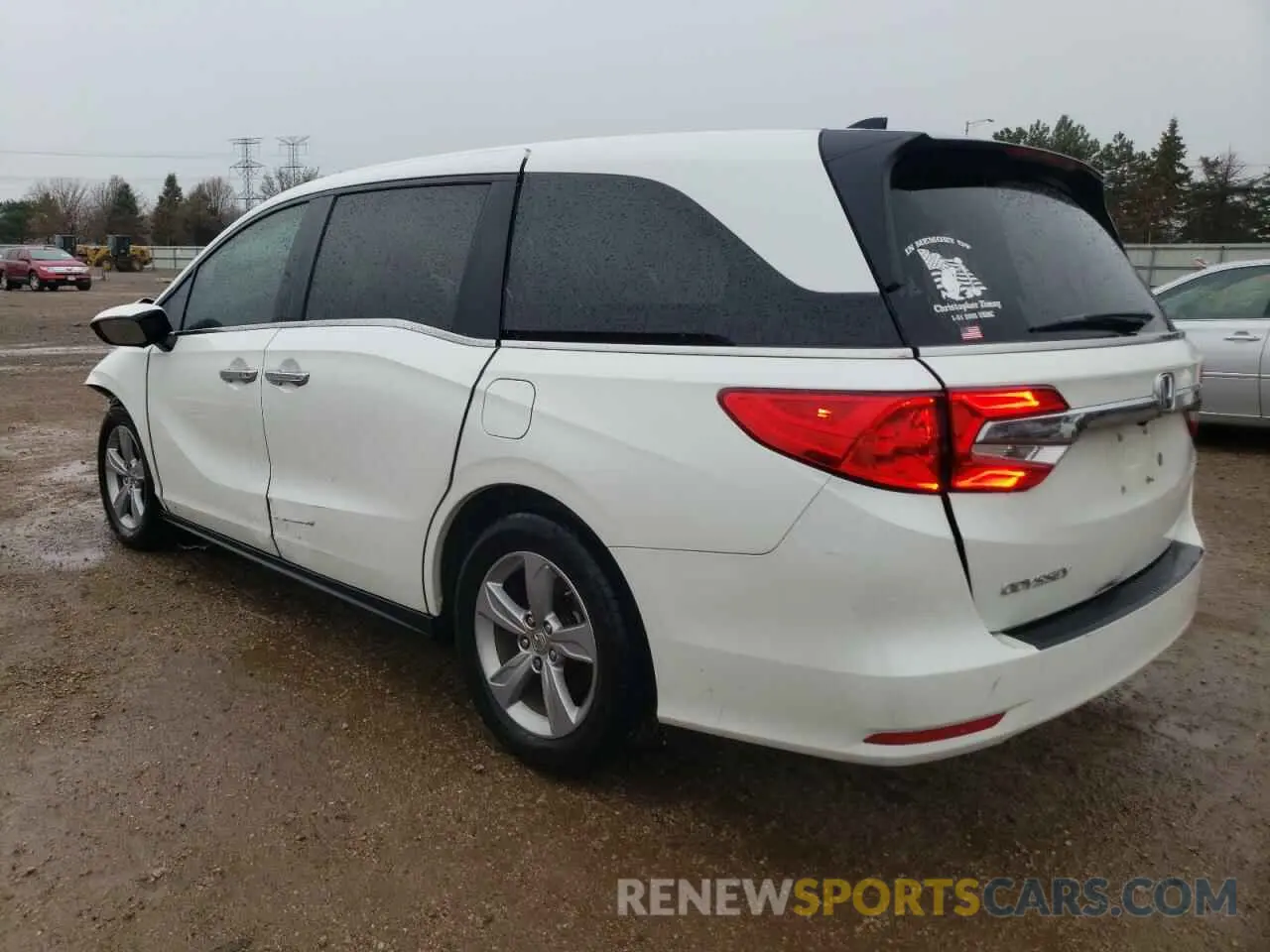 2 Фотография поврежденного автомобиля 5FNRL6H73LB039495 HONDA All Models 2020