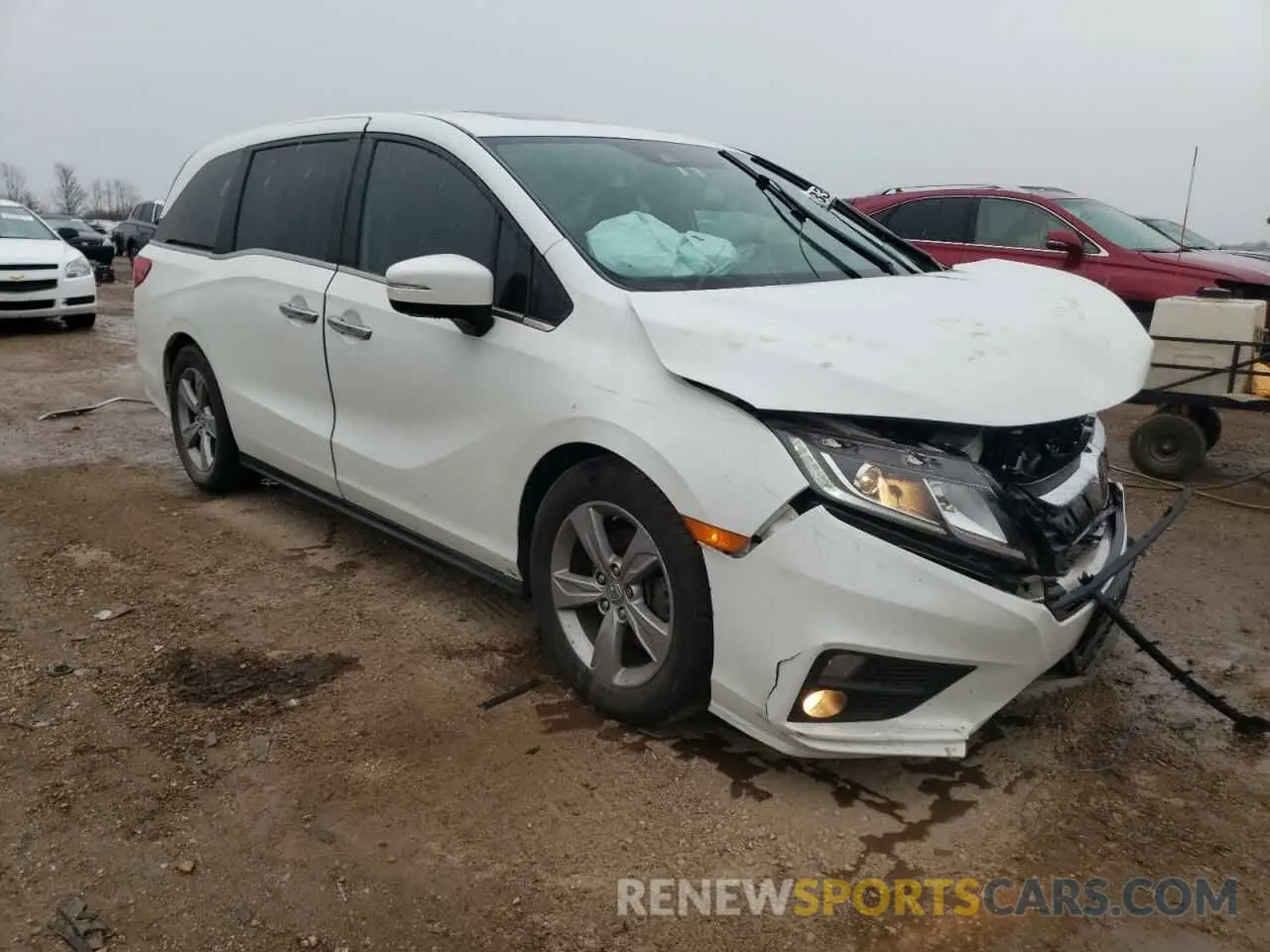 4 Фотография поврежденного автомобиля 5FNRL6H73LB039495 HONDA All Models 2020