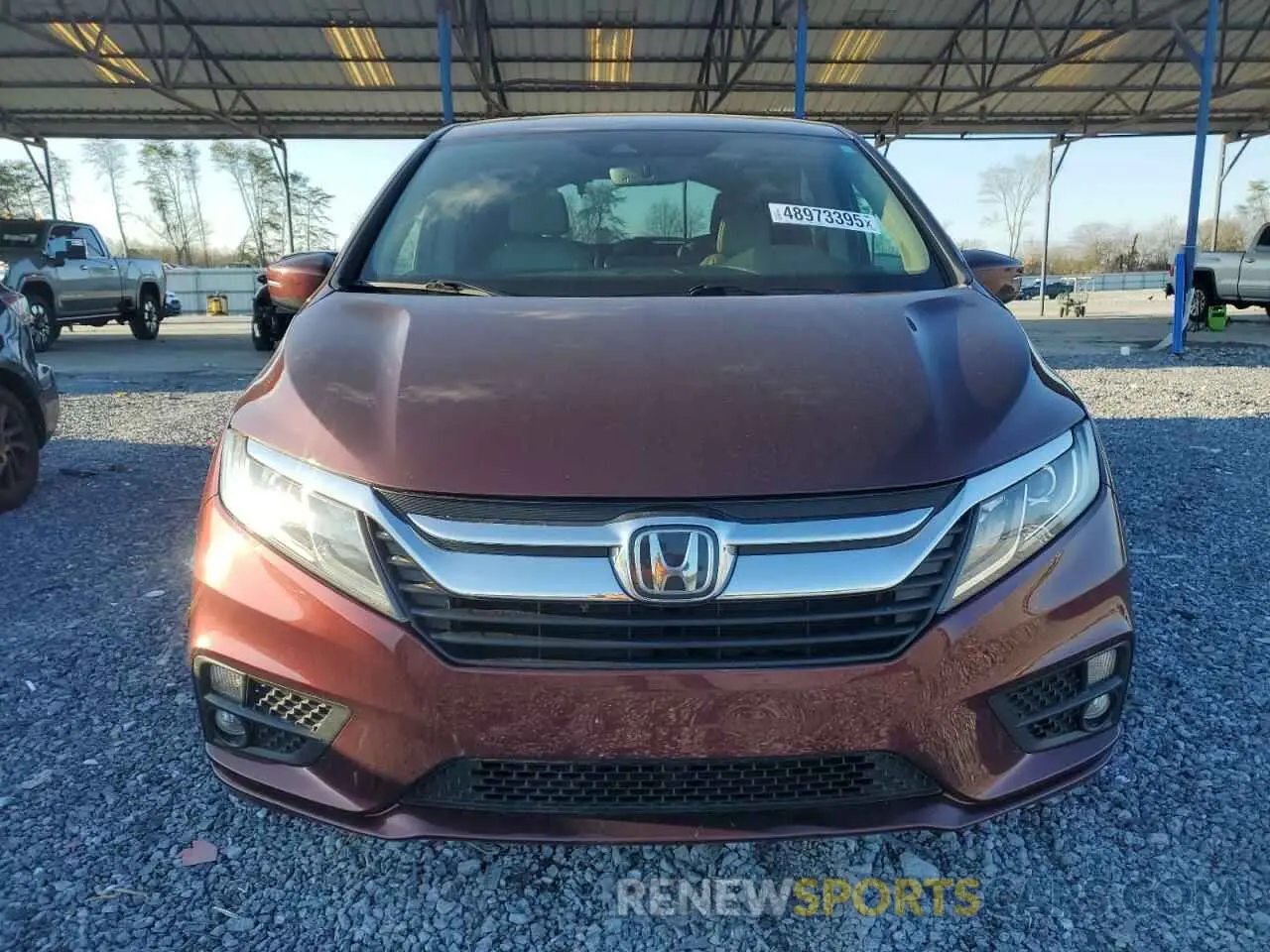 5 Photograph of a damaged car 5FNRL6H76LB071115 HONDA All Models 2020