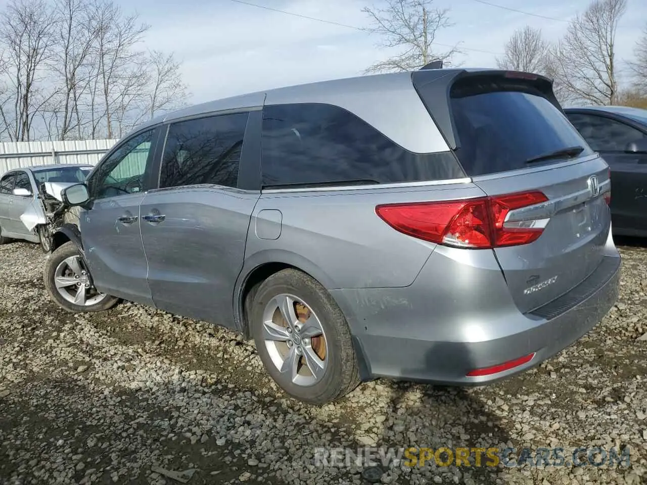 2 Photograph of a damaged car 5FNRL6H77LB070457 HONDA All Models 2020