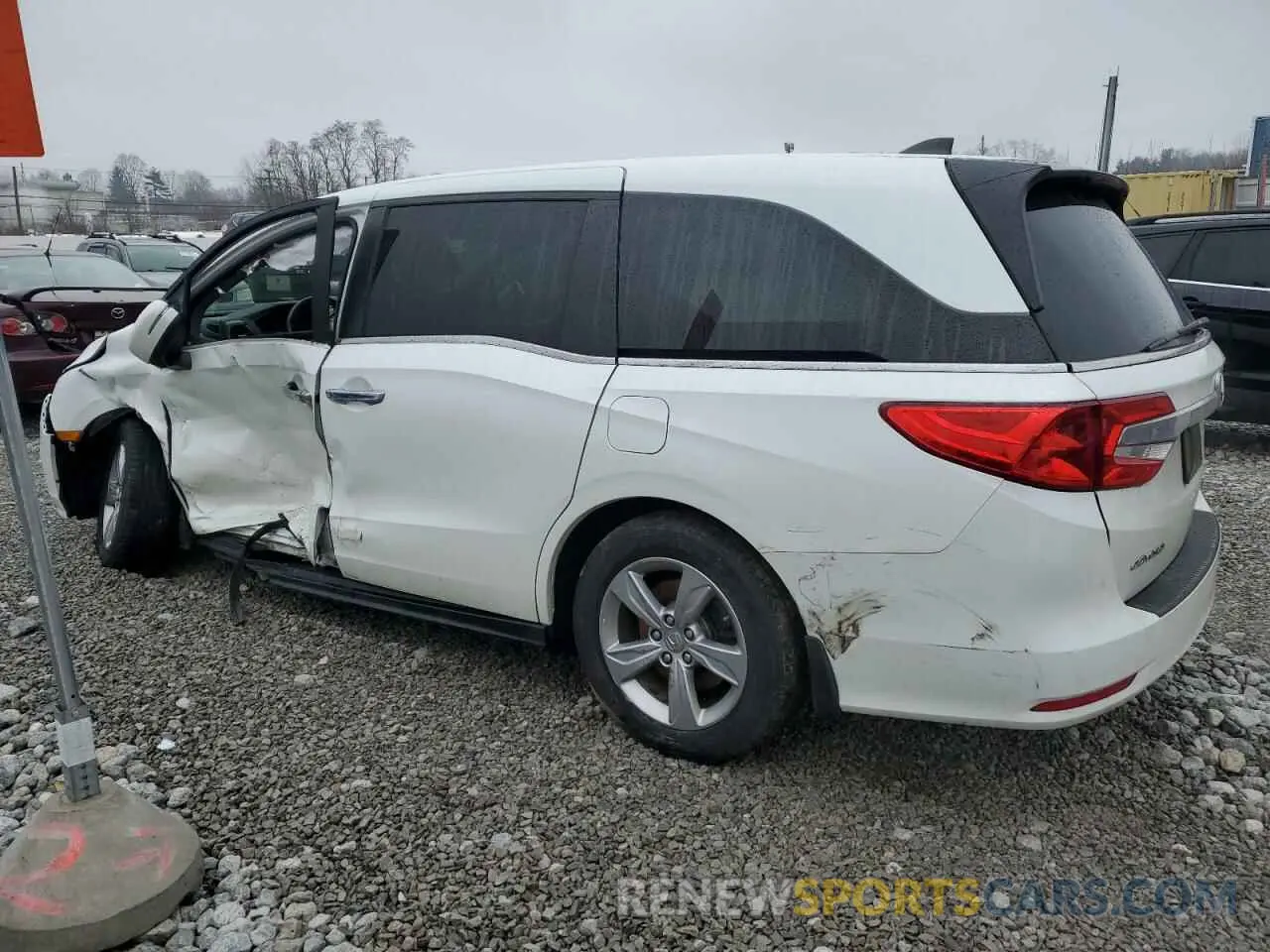2 Фотография поврежденного автомобиля 5FNRL6H78LB068202 HONDA All Models 2020
