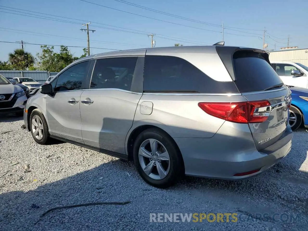 2 Photograph of a damaged car 5FNRL6H7XLB045696 HONDA All Models 2020