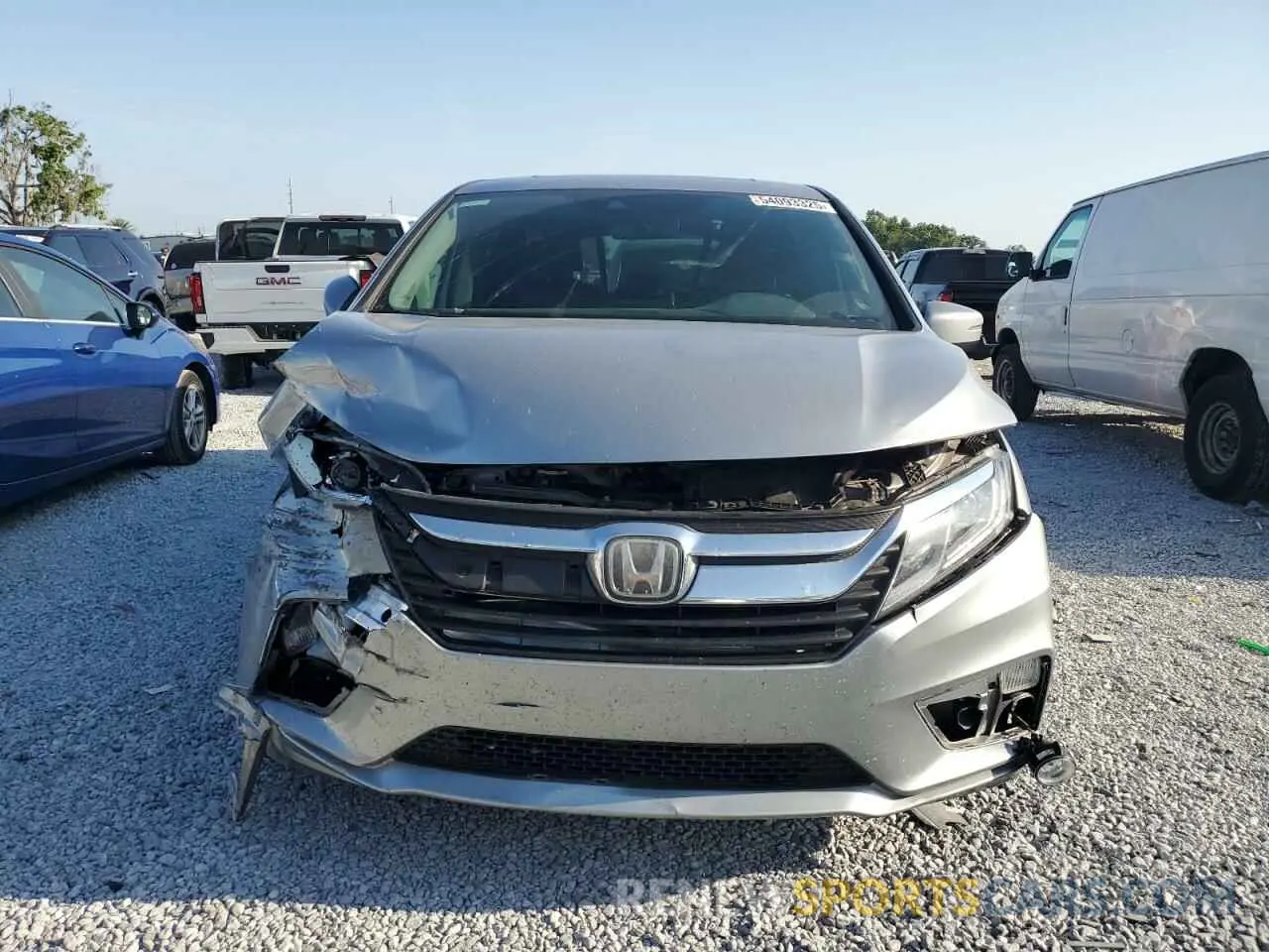 5 Photograph of a damaged car 5FNRL6H7XLB045696 HONDA All Models 2020