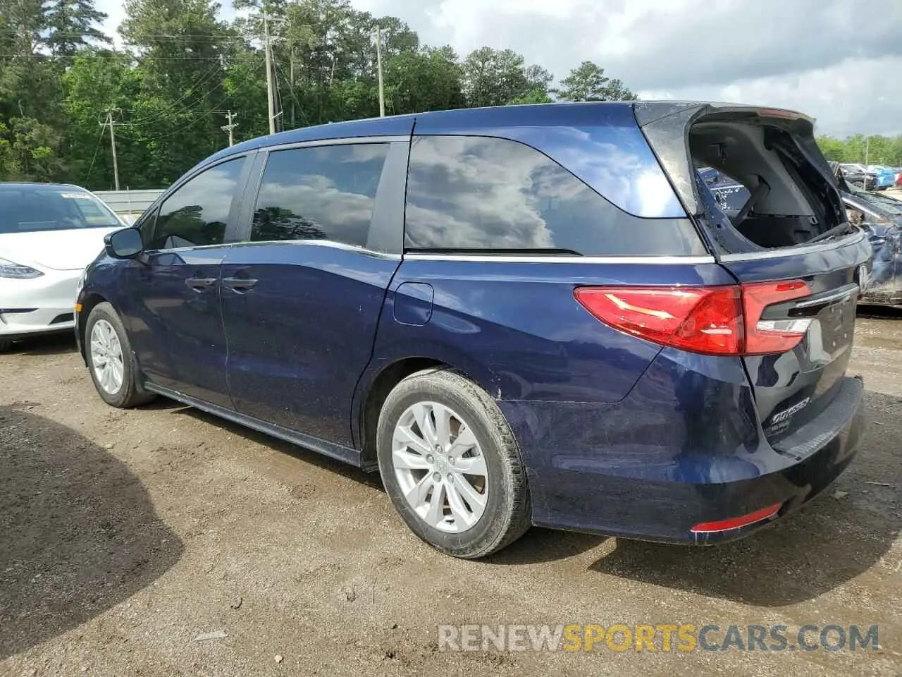 2 Фотография поврежденного автомобиля 5FNRL6H24MB044310 HONDA All Models 2021