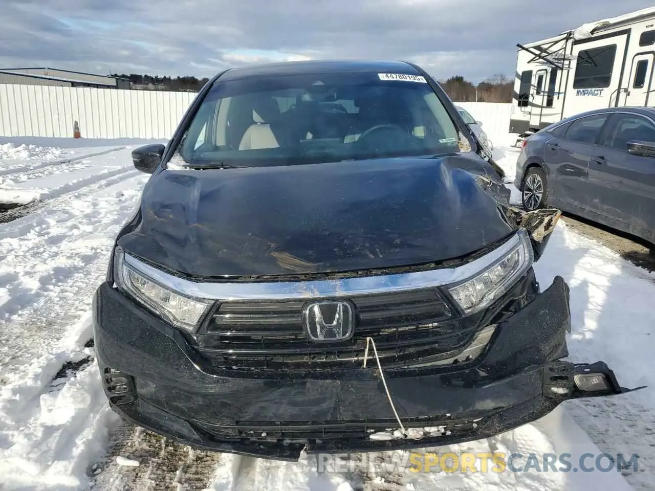 5 Photograph of a damaged car 5FNRL6H59MB004265 HONDA All Models 2021