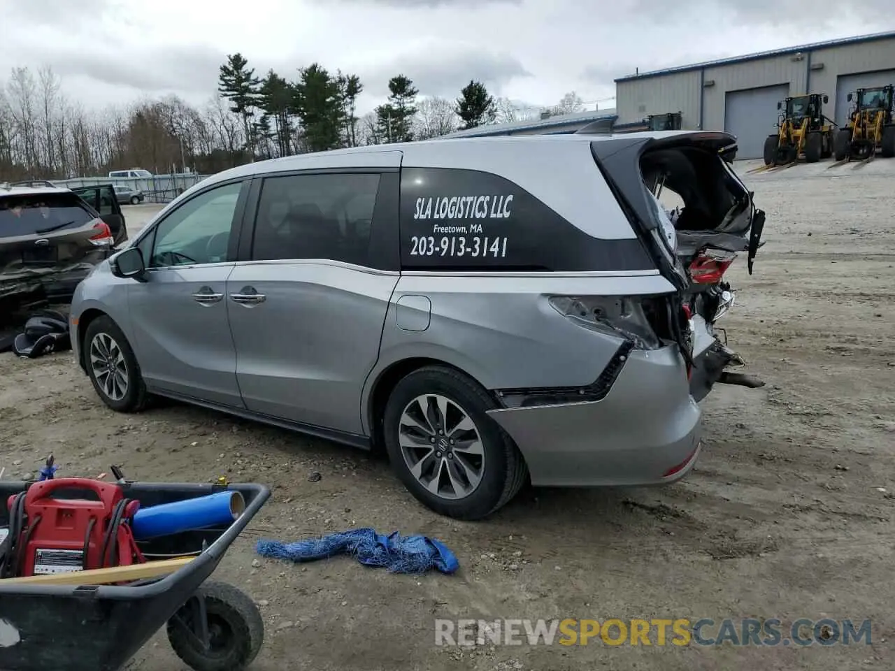 2 Фотография поврежденного автомобиля 5FNRL6H71MB011079 HONDA All Models 2021