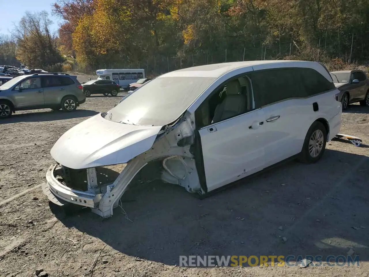 1 Фотография поврежденного автомобиля 5FNRL6H72MB045161 HONDA All Models 2021