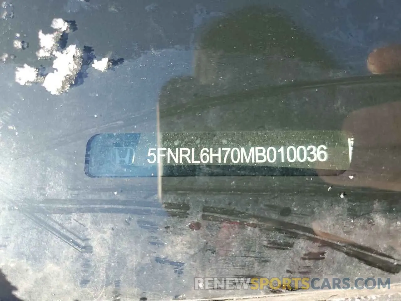 13 Фотография поврежденного автомобиля 5FNRL6H72MB045161 HONDA All Models 2021